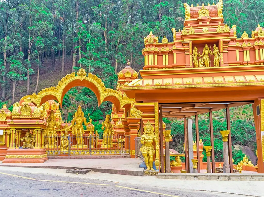 Sacred Seetha Amman Hindu Temple highlights of Nuwara Eliya City Tour